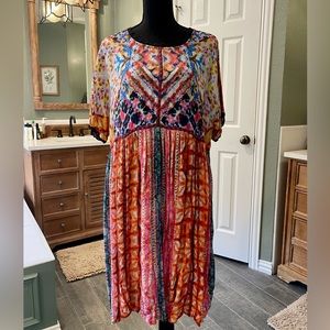 Blank London multicolor midi dress